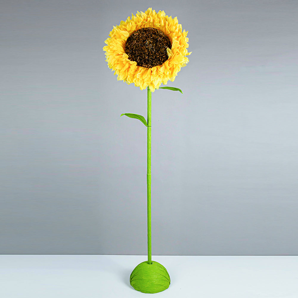 55.1" H - Giant Sunflower with Stand