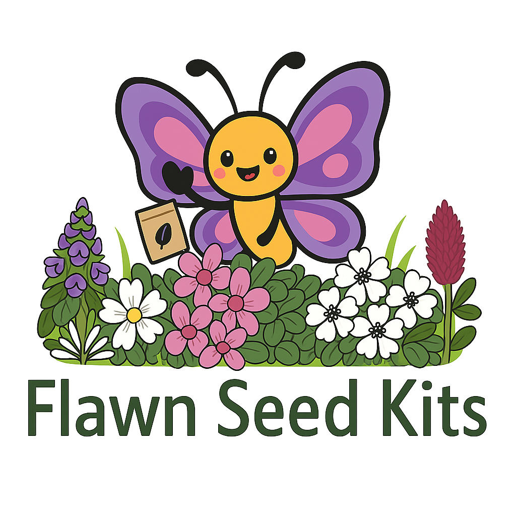 Flawn Seed Kits Butterfly 2.5" Sticker