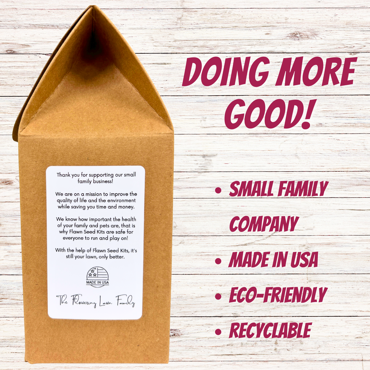Crimson Clover Eco-Friendly Seeding Kit (LIMITED TIME)