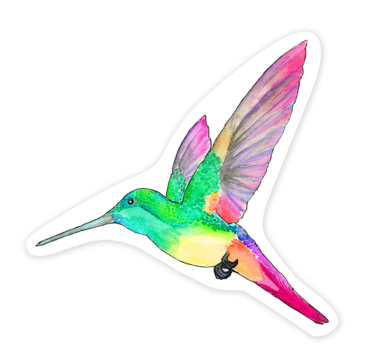 Hummingbird 3" Sticker