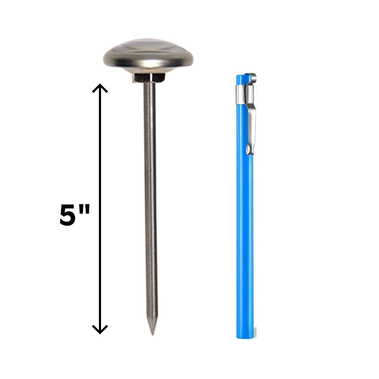 5" Stainless Steel Soil Thermometer