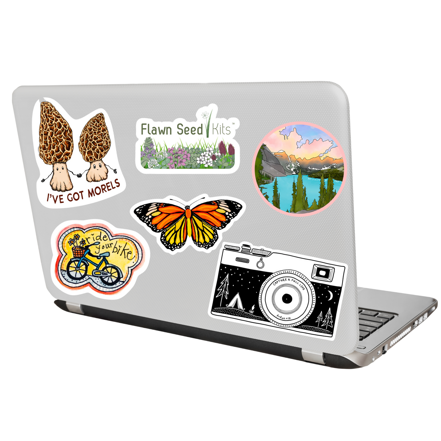 Flawn Seed Kits 2.5" Sticker