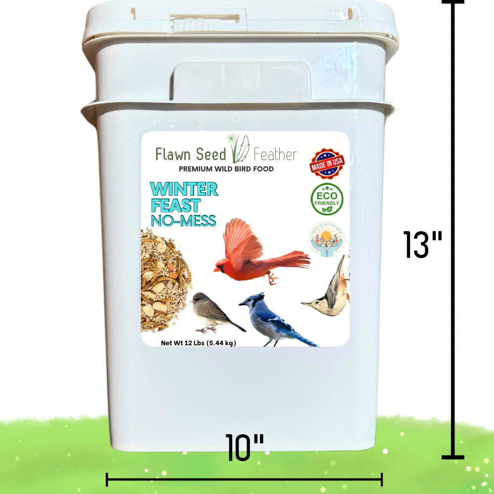 Winter Feast No-Mess Wild Bird Seed Blend