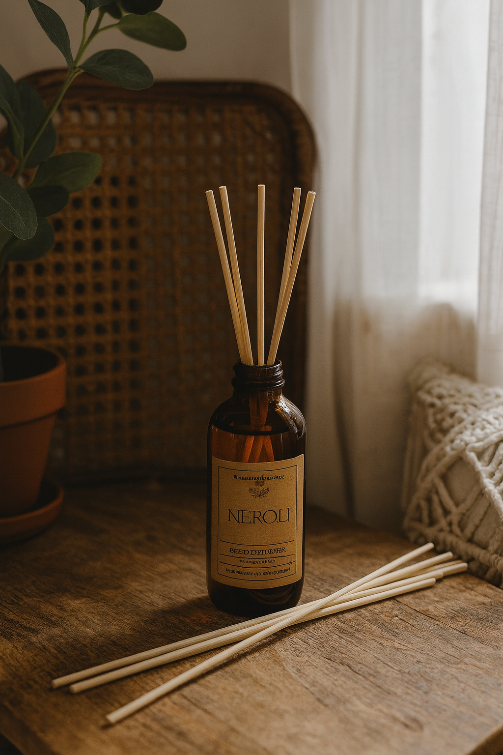 Neroli - REED DIFFUSER -- by Moon Water Apothecary!