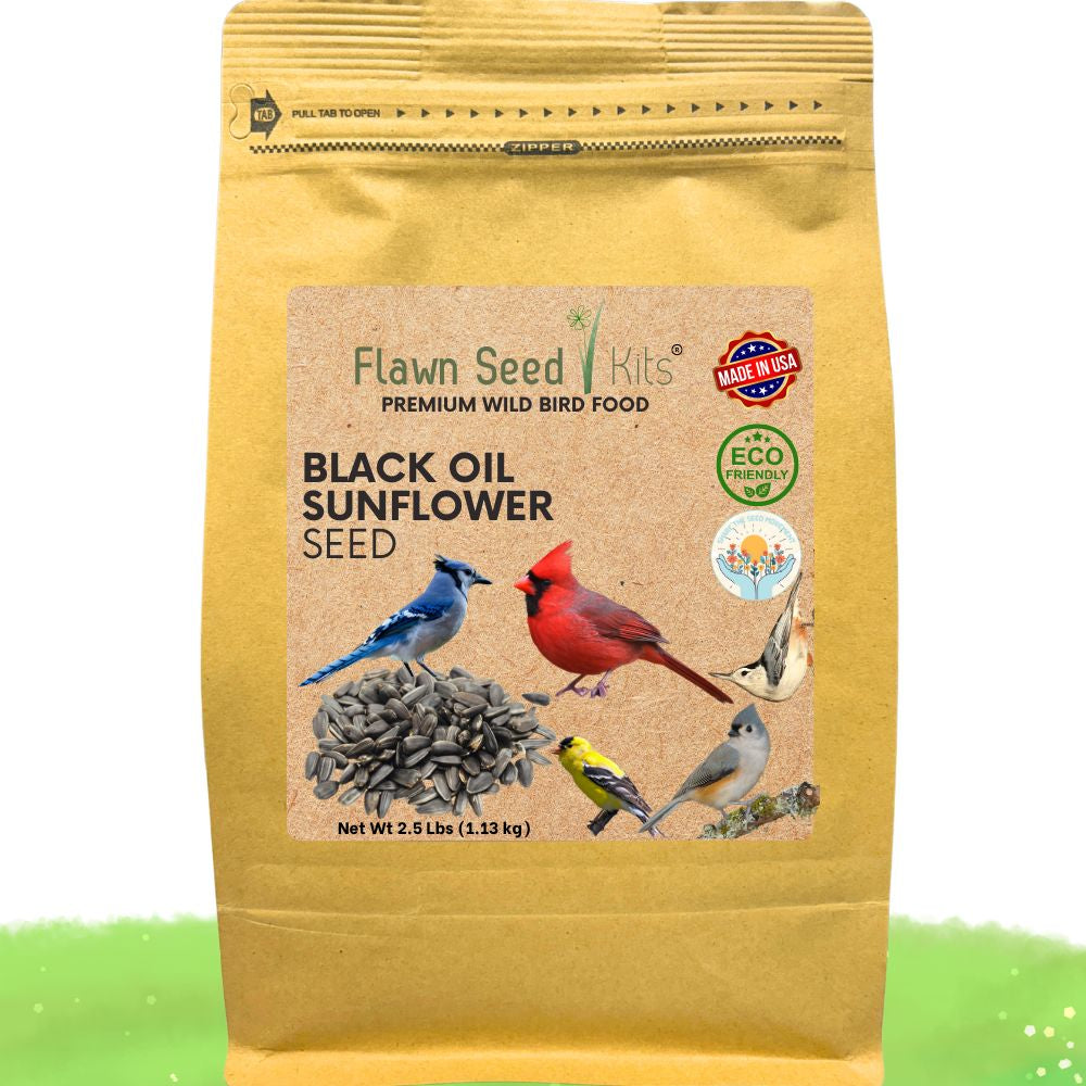 Premium Black Oil Sunflower Wild Bird Seed