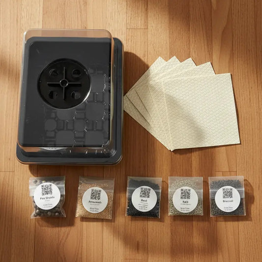 Microgreens Starter Kit (Tray + Seeds + Mats)