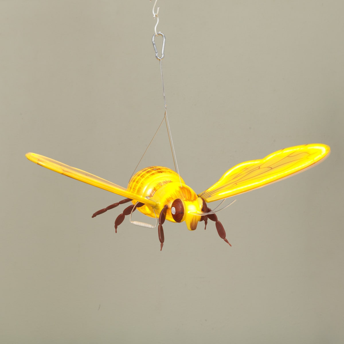 28"L Electric Lighted Hanging Animated Bee