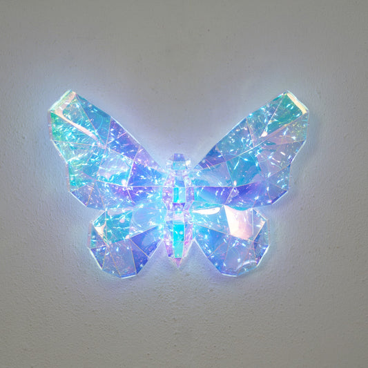 17" Iridescent LED BUTTERFLY