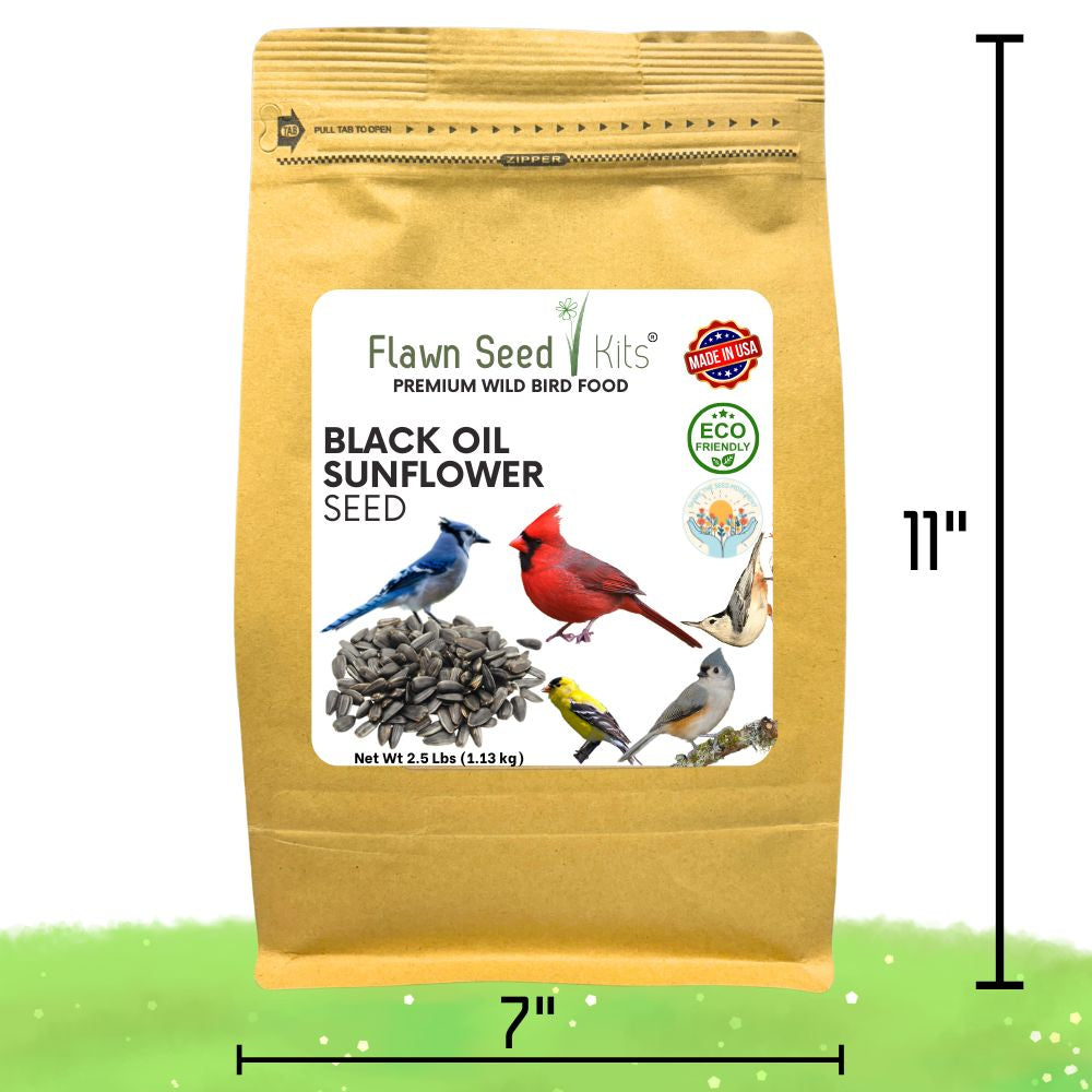 Premium Black Oil Sunflower Wild Bird Seed