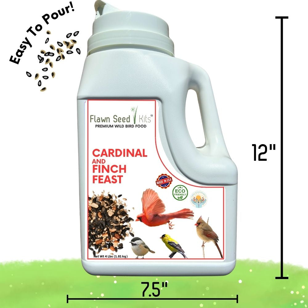 Premium Cardinal & Finch Feast Bird Seed Blend