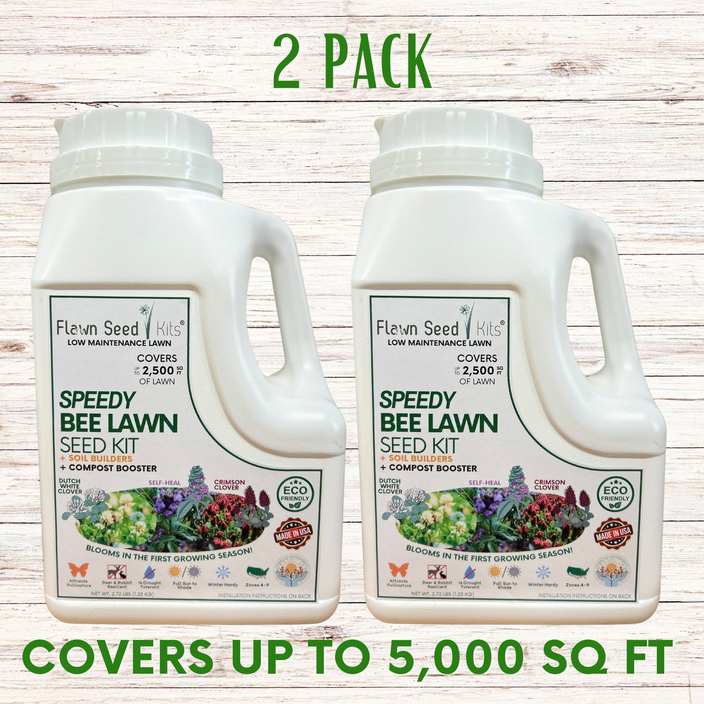 Speedy Bee Lawn Seed Kit