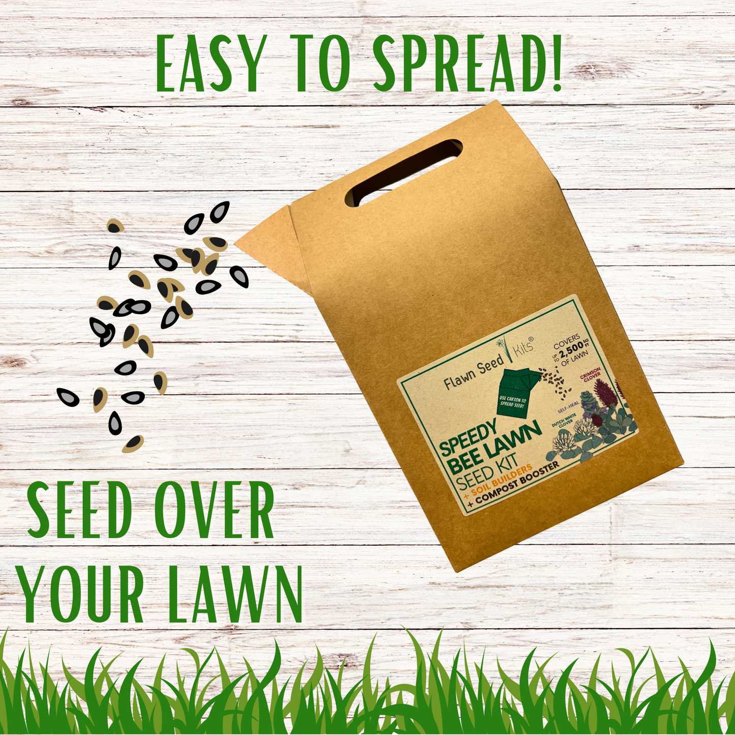 Speedy Bee Lawn Eco-Spread Carton