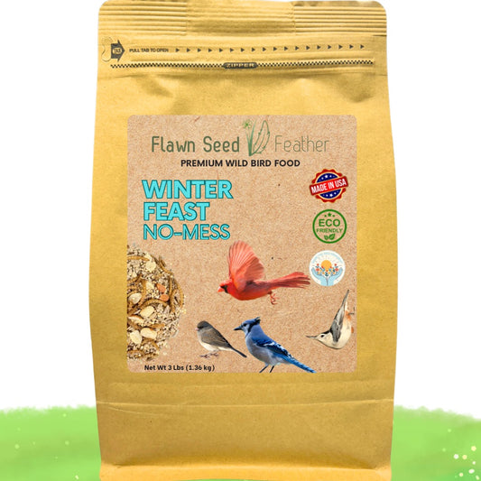 Winter Feast No-Mess Wild Bird Seed Blend