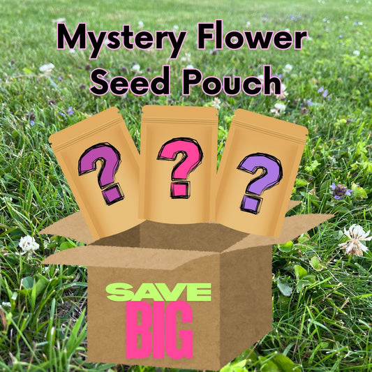 Mystery Flower Seed Pouch