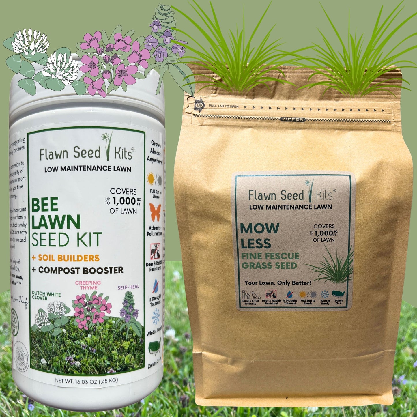 Bare Soil Flawn Seeding Bundle