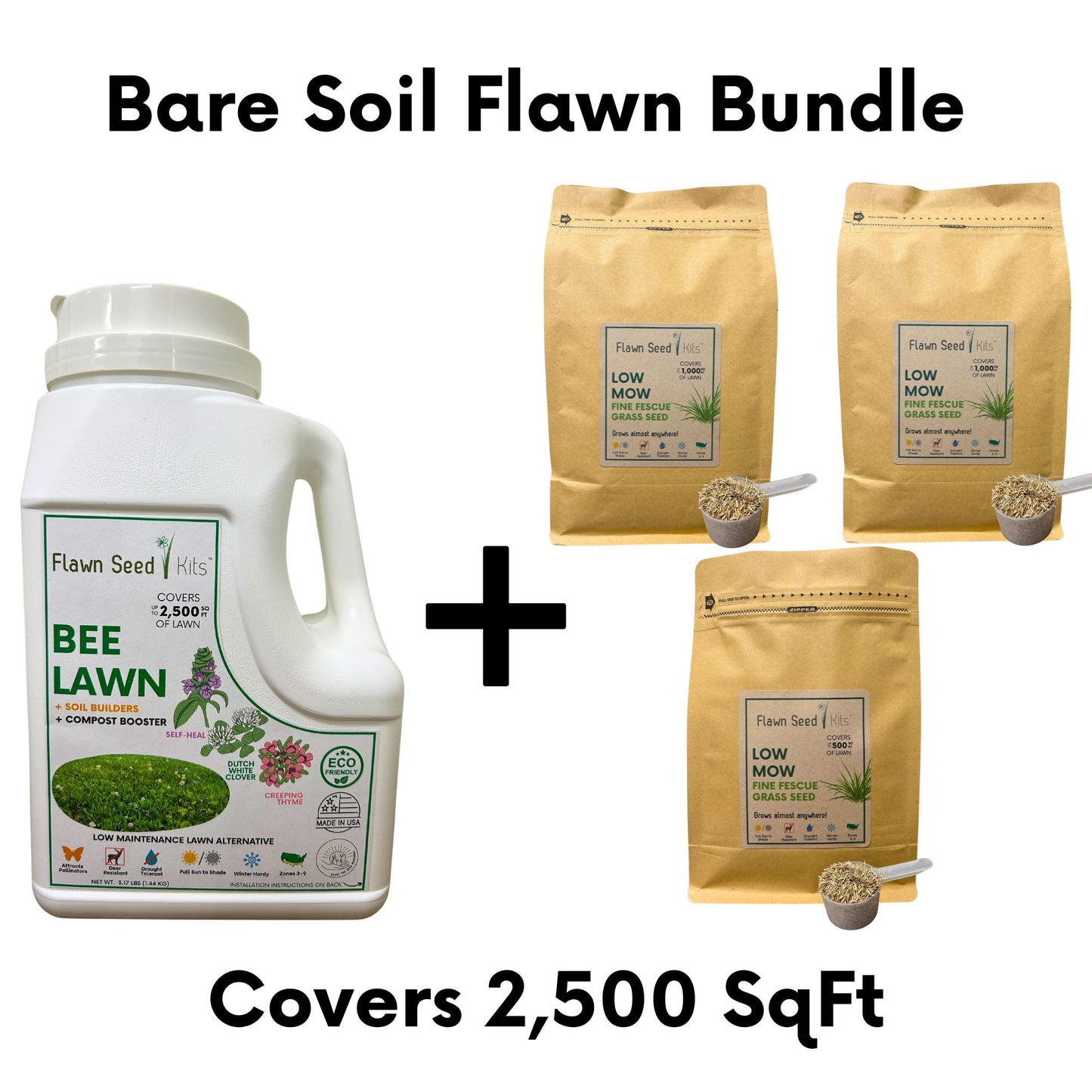 Bare Soil Flawn Seeding Bundle