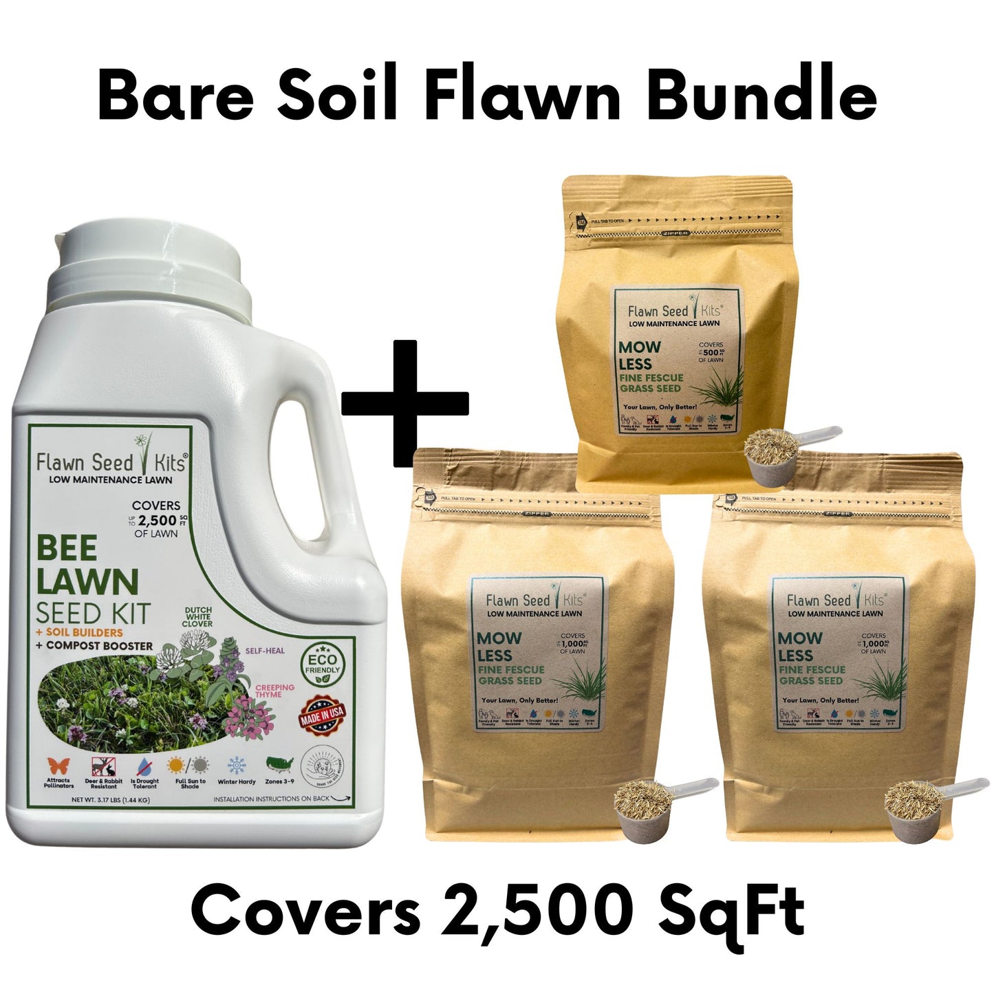 Bare Soil Flawn Seeding Bundle