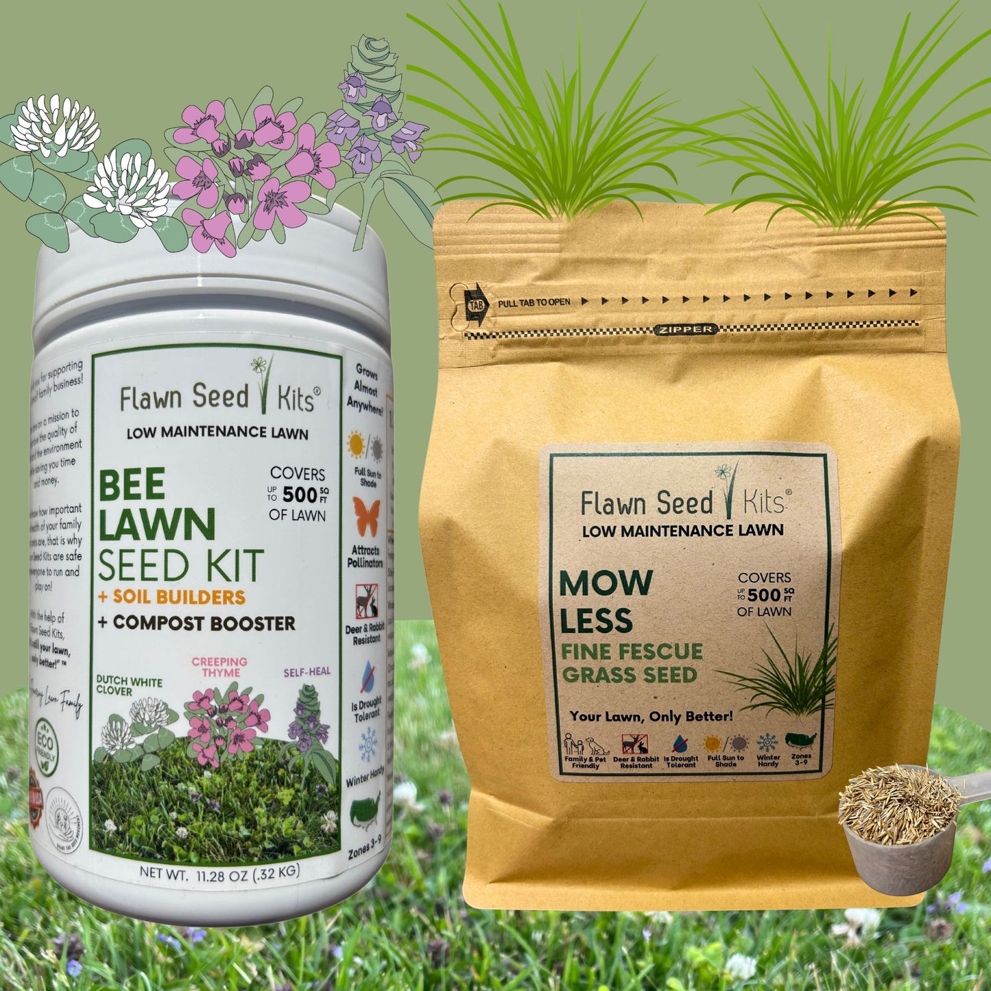 Bare Soil Flawn Seeding Bundle