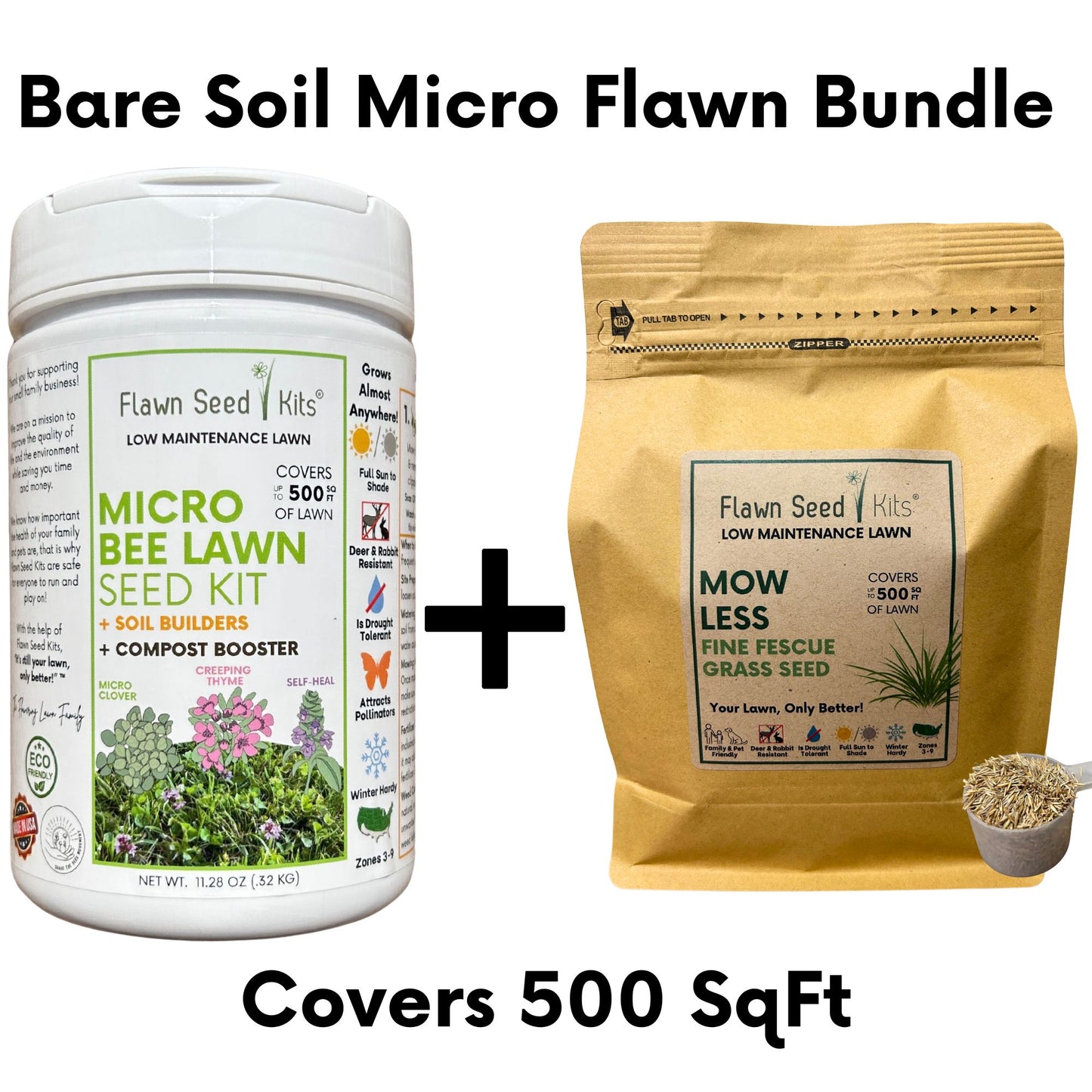 Bare Soil Micro Flawn Seeding Bundle