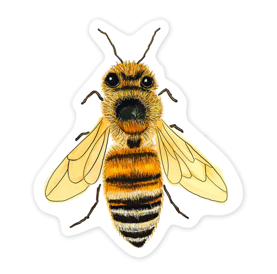 Bee 1.5" Mini Sticker