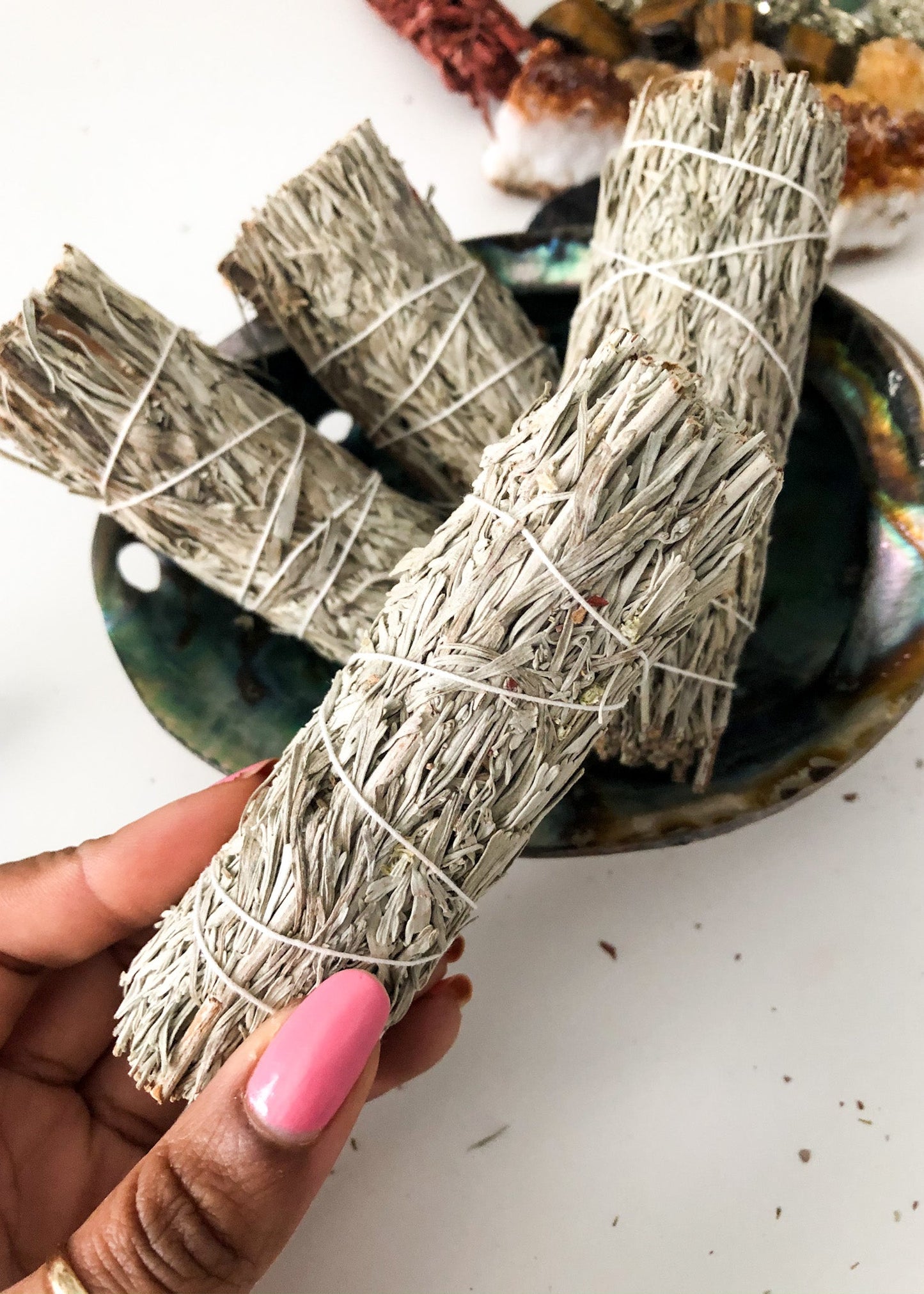 Blue Sage - 4" Sustainably Harvested -- by Moon Water Apothecary!