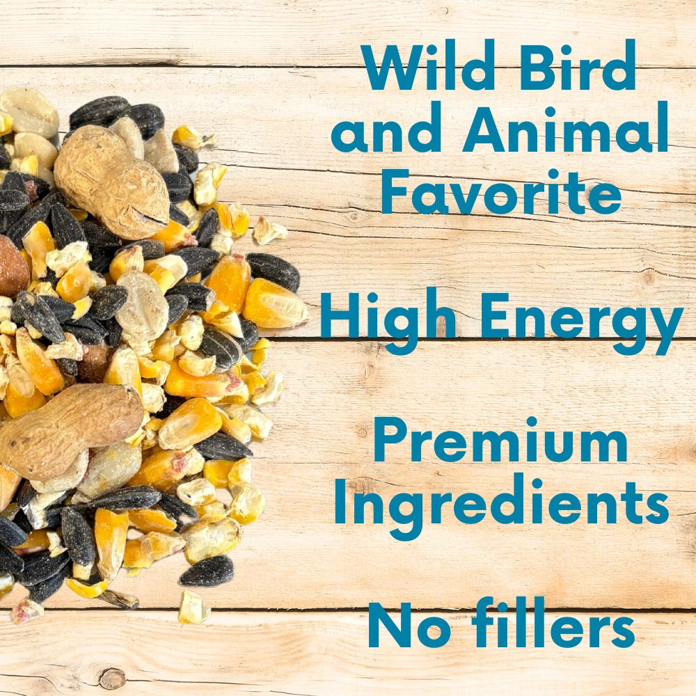 Bring Nature Home Premium Wild Bird and Friends Seed Blend