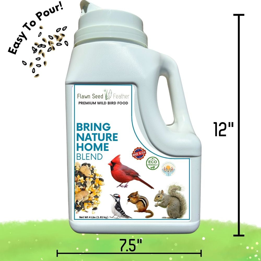 Bring Nature Home Premium Wild Bird and Friends Seed Blend