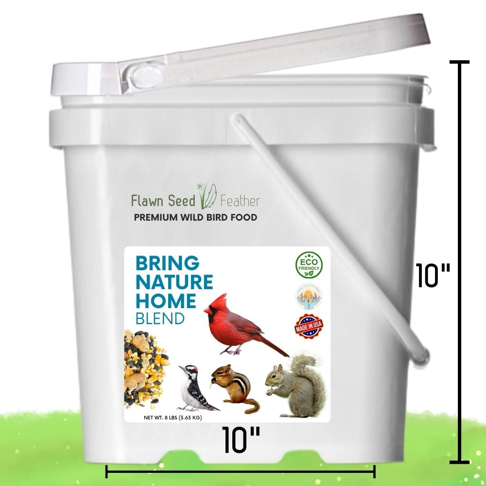 Bring Nature Home Premium Wild Bird and Friends Seed Blend