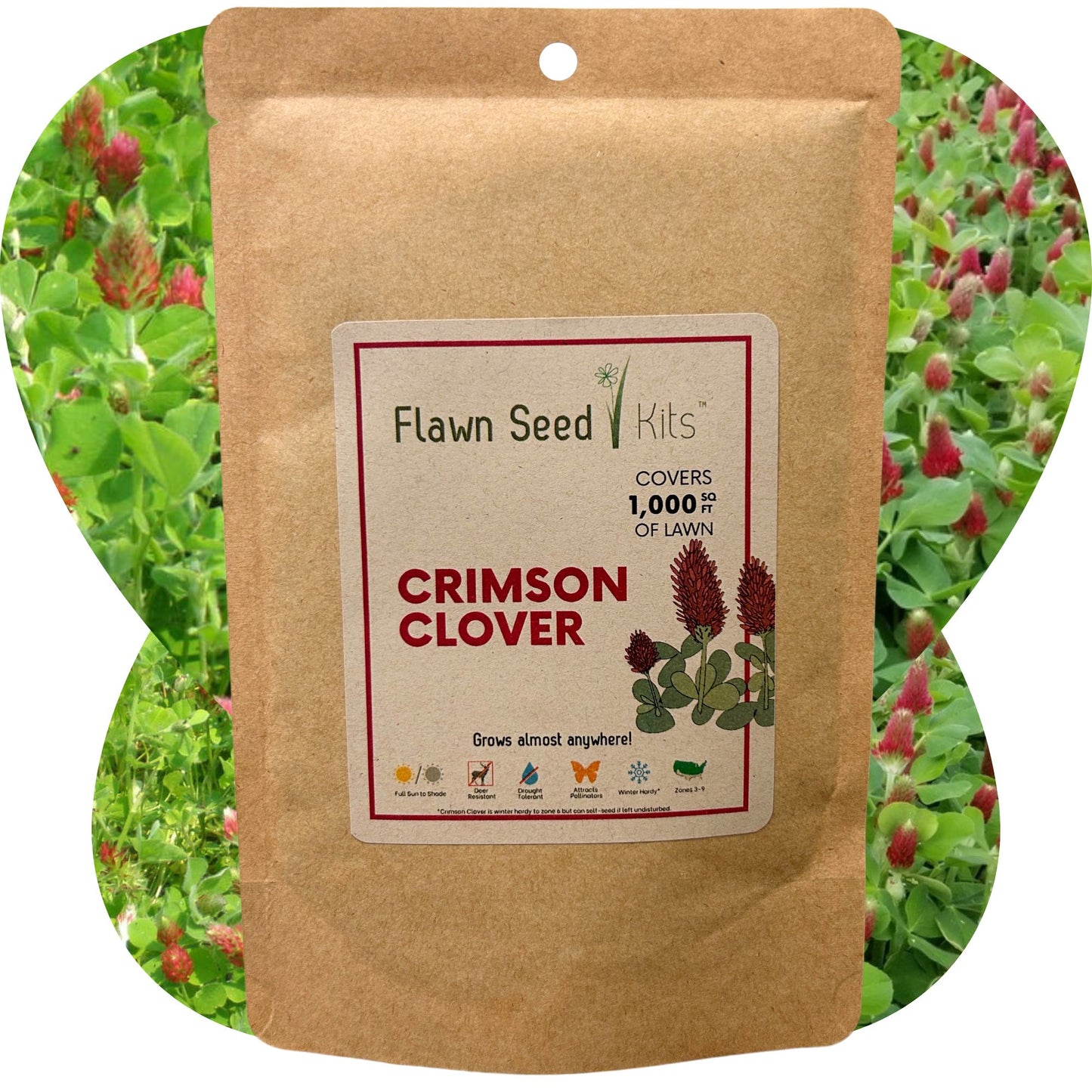 Crimson Clover Seed Pouch