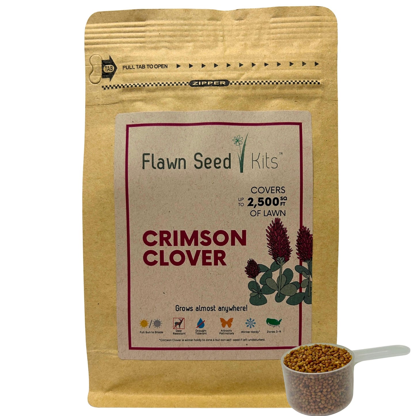 Crimson Clover Seed Pouch