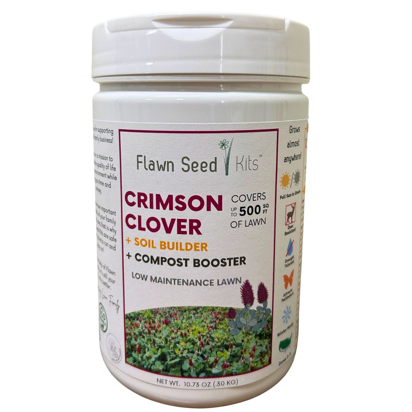 Crimson Clover Easy Spread Shaker