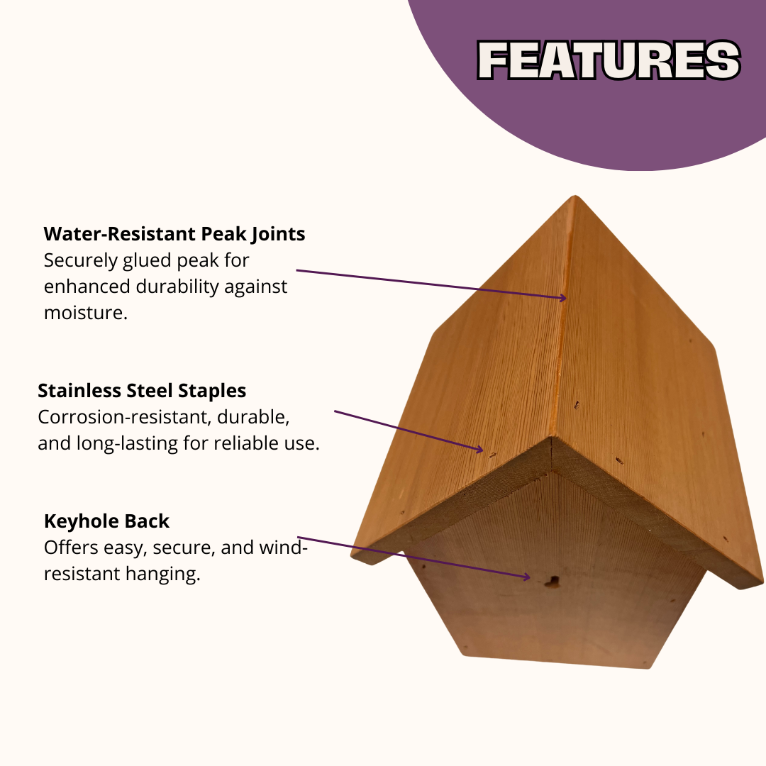 Chalet Bee House & Complete Kit including Bees