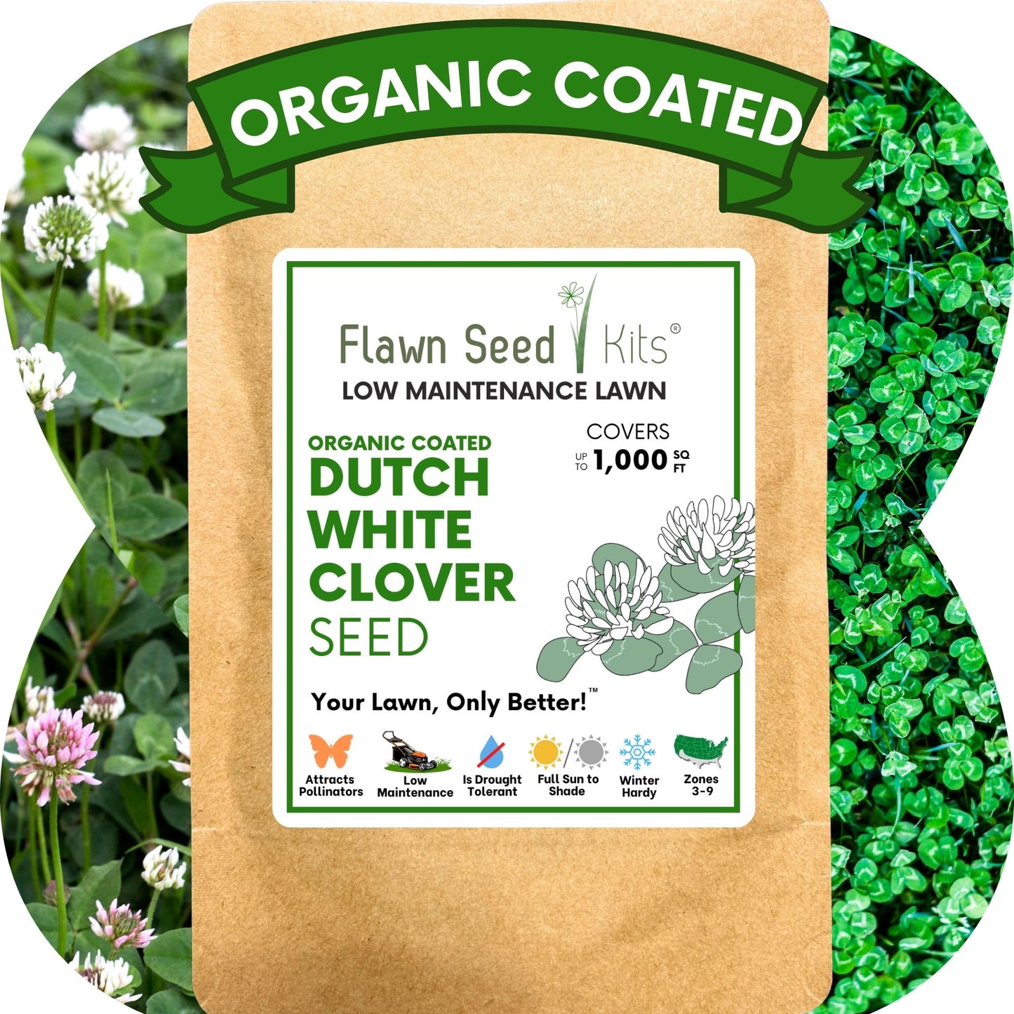 Dutch White Clover Seed