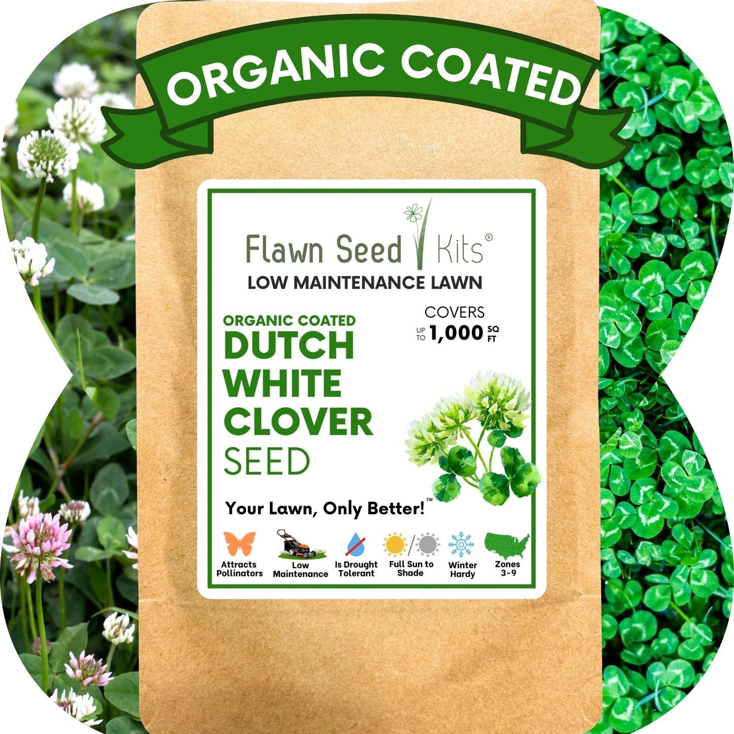 Dutch White Clover Seed