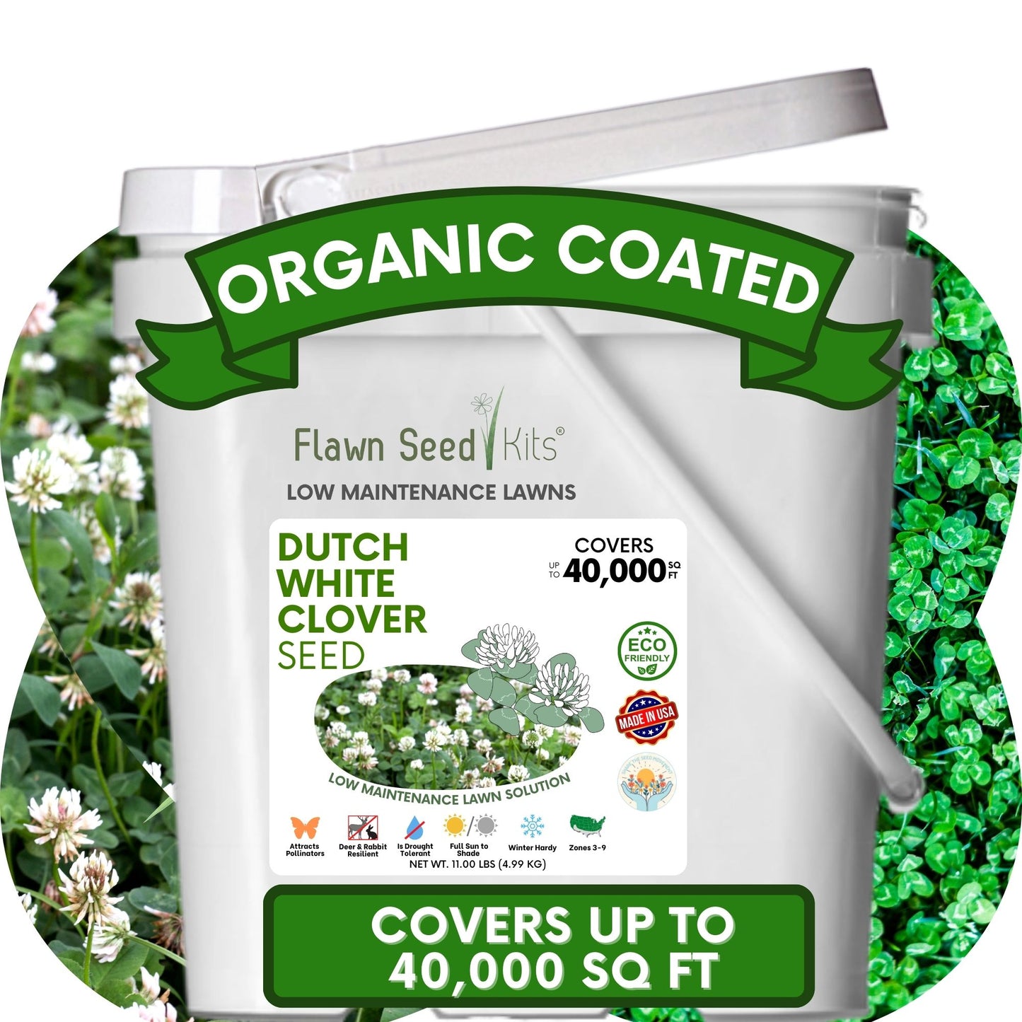 Dutch White Clover Seed