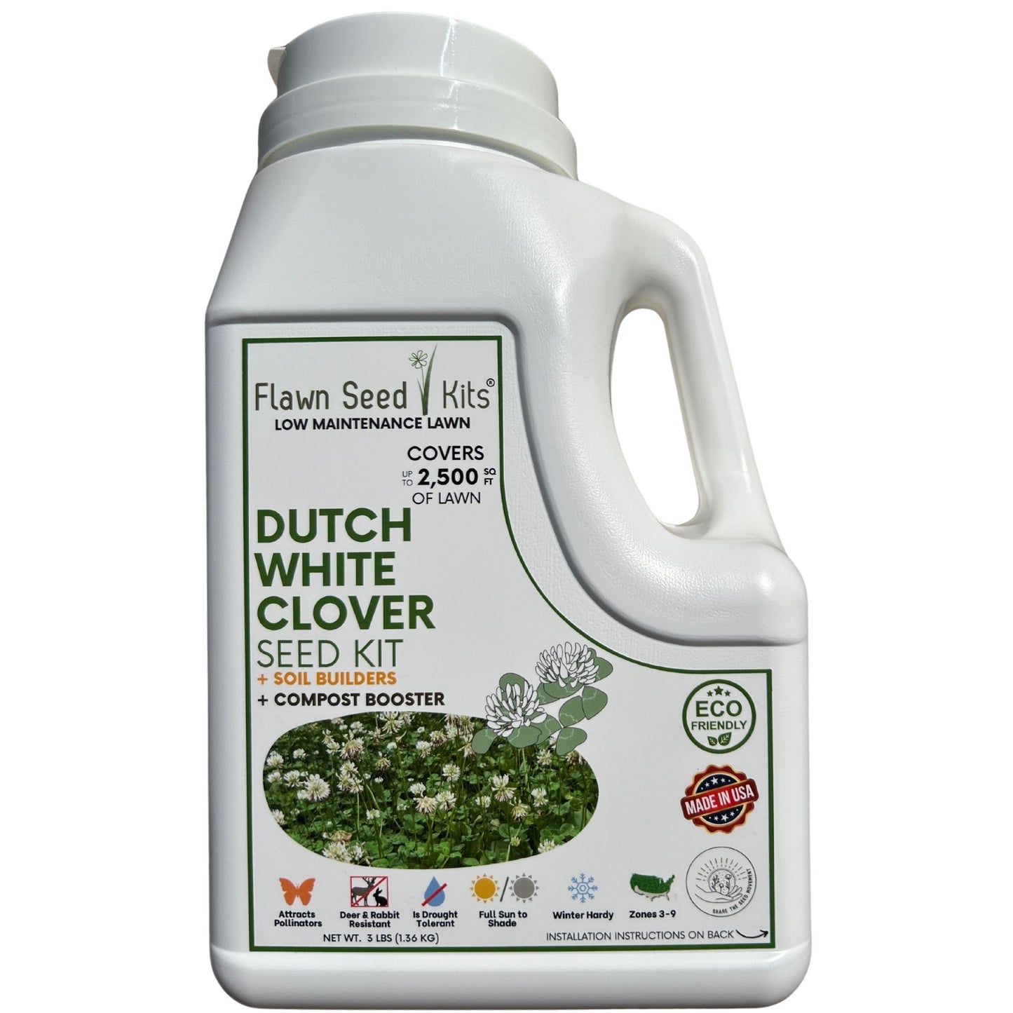 Dutch White Clover Easy Spread Shaker