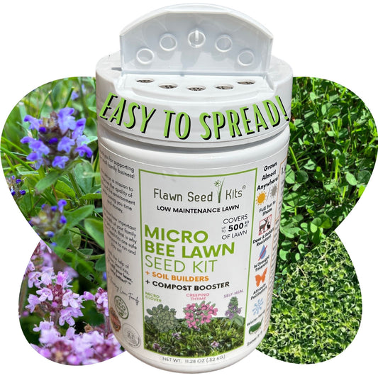 Case of Micro Clover Bee Lawn Easy Spread Shakers