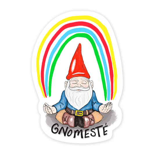 Gnomeste 3" Sticker