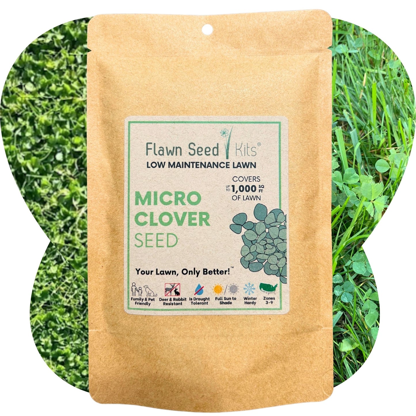 Case of Micro Clover Seed Pouches