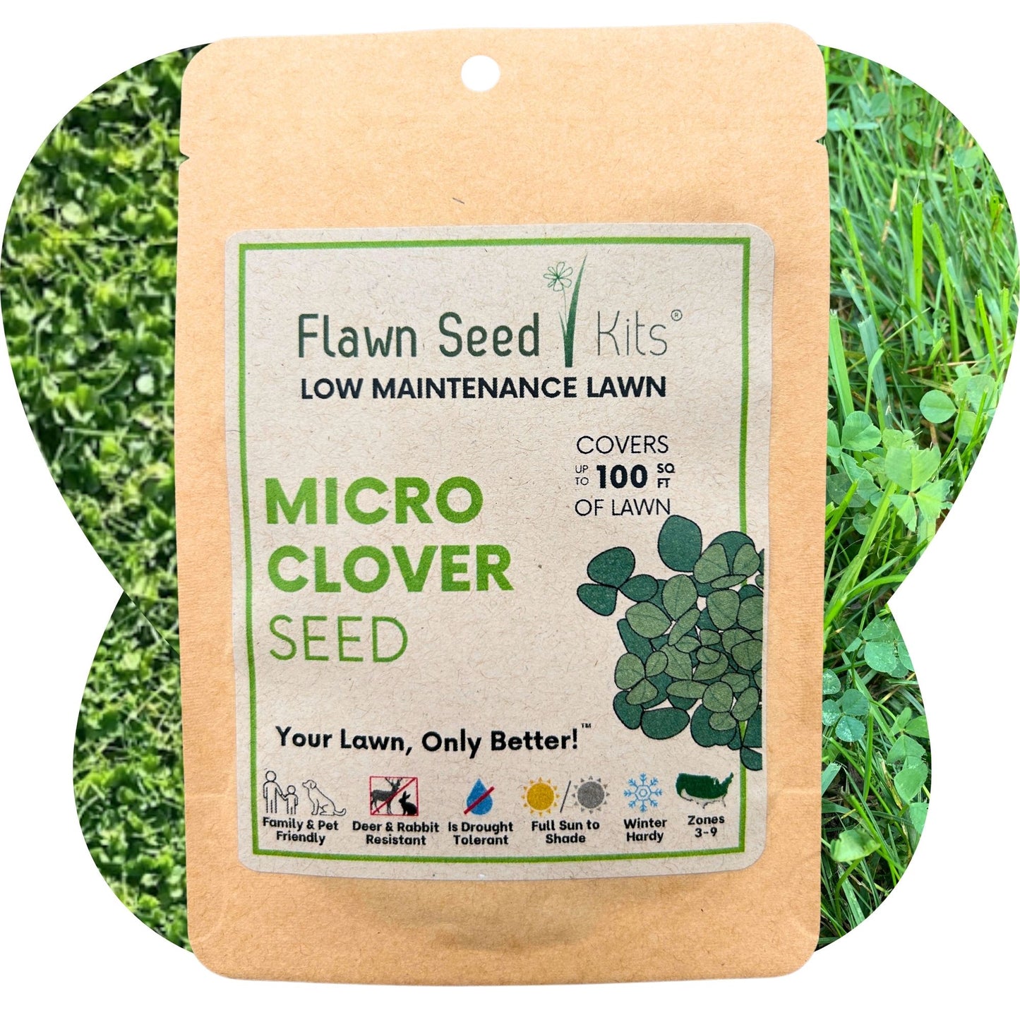 Micro Clover Seed Pouch