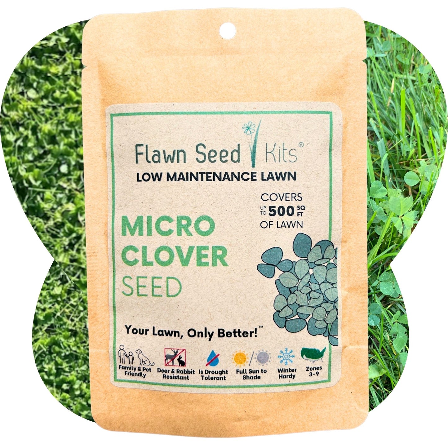 Micro Clover Seed Pouches