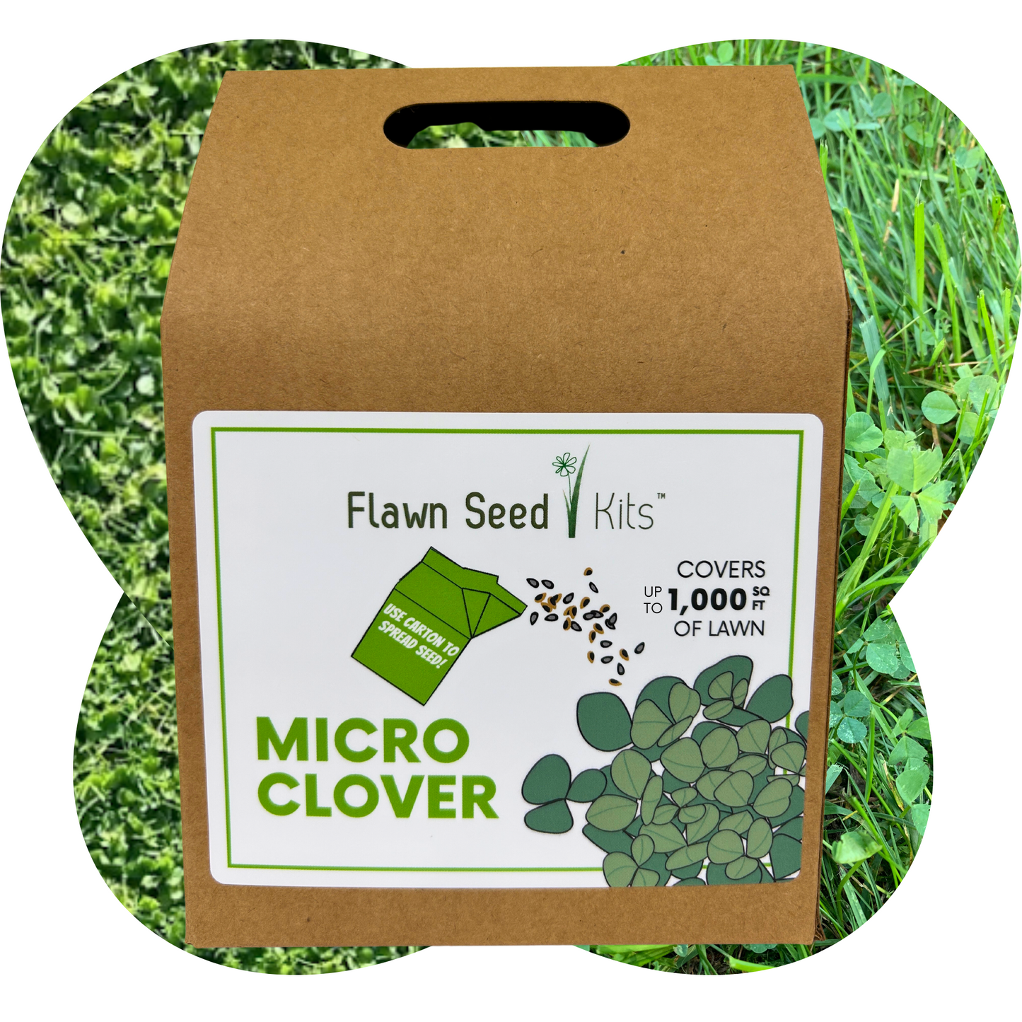 Micro Clover Eco-Friendly Seeding Kit