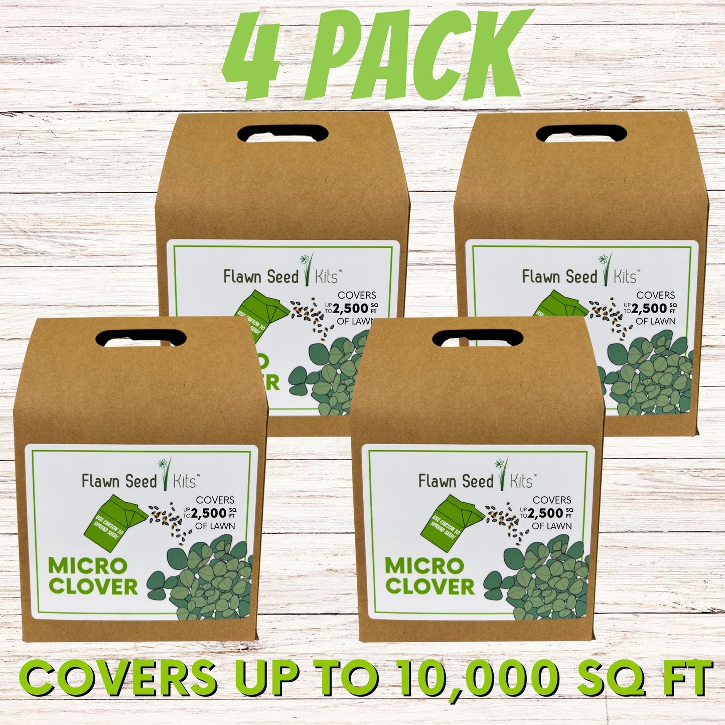 Micro Clover Eco-Friendly Seeding Kit