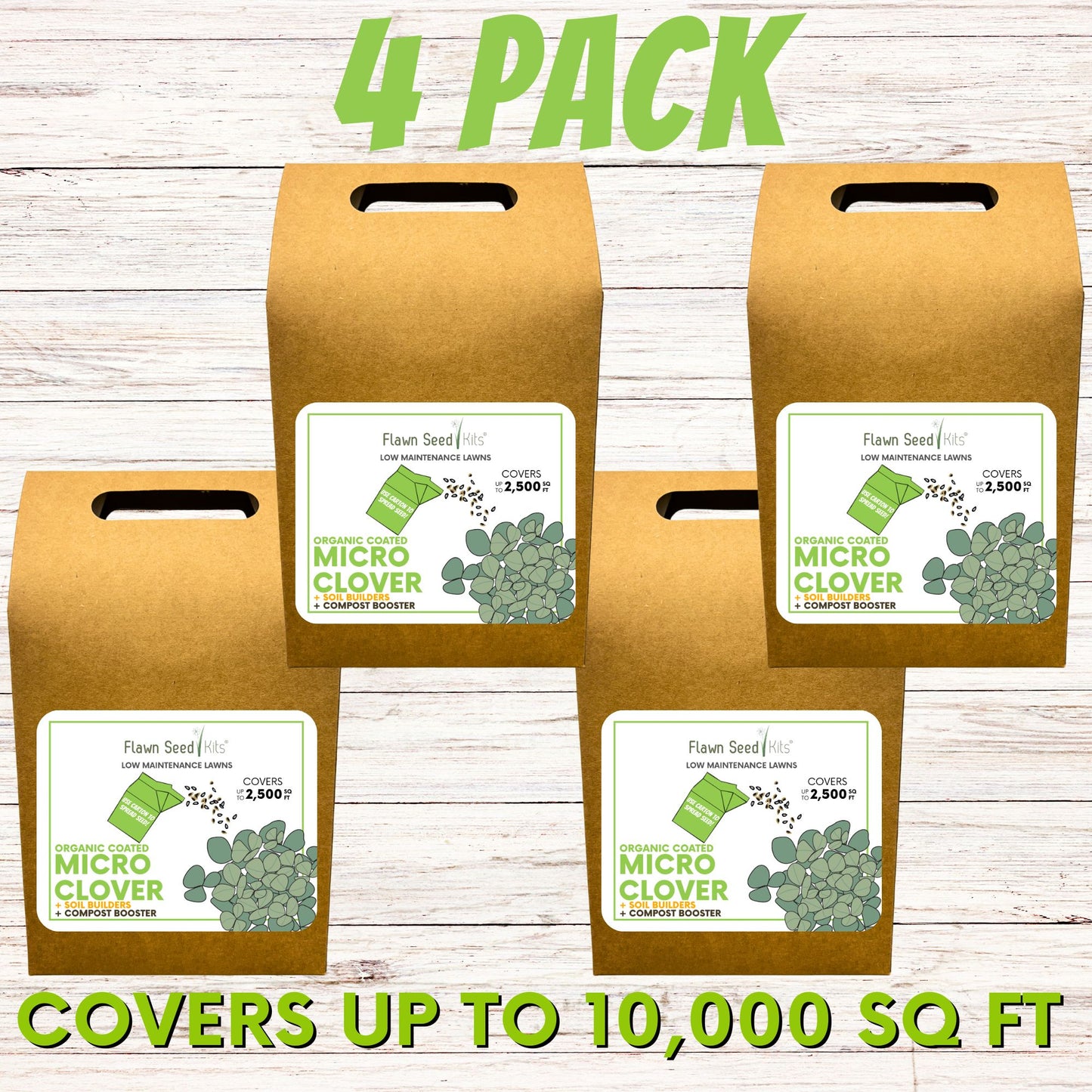 Micro Clover Seed Eco-Spread Carton