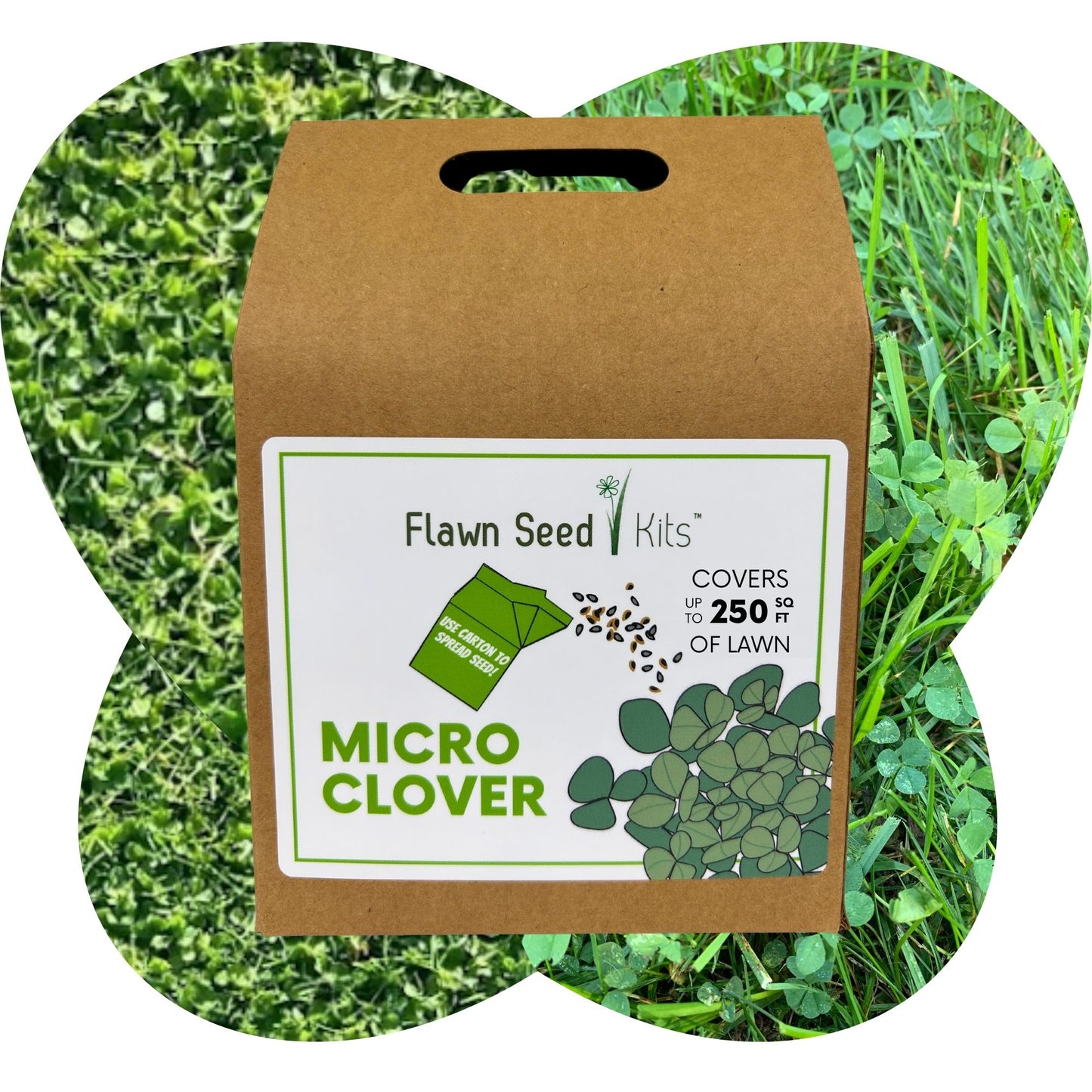 Micro Clover Eco-Friendly Seeding Kit