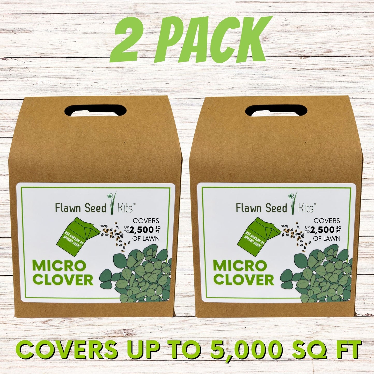 Micro Clover Eco-Friendly Seeding Kit