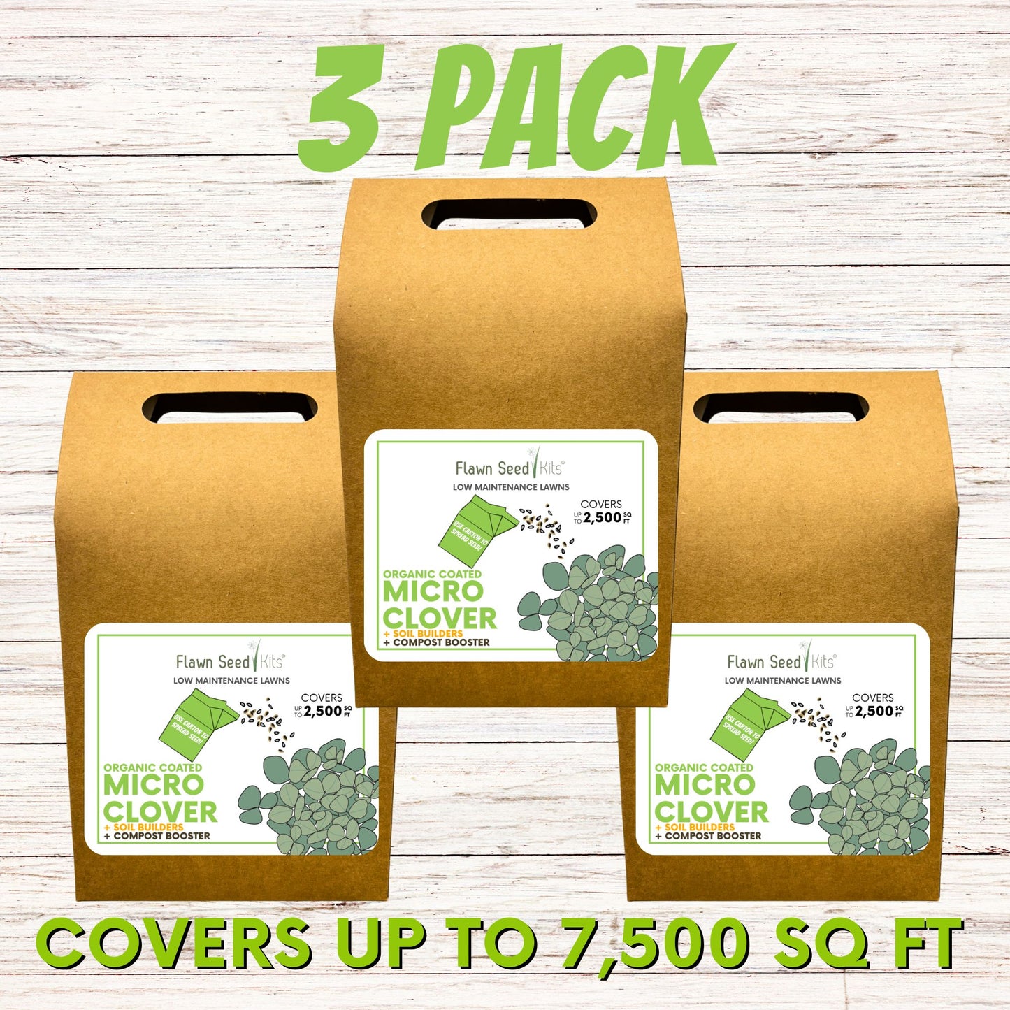 Micro Clover Seed Eco-Spread Carton