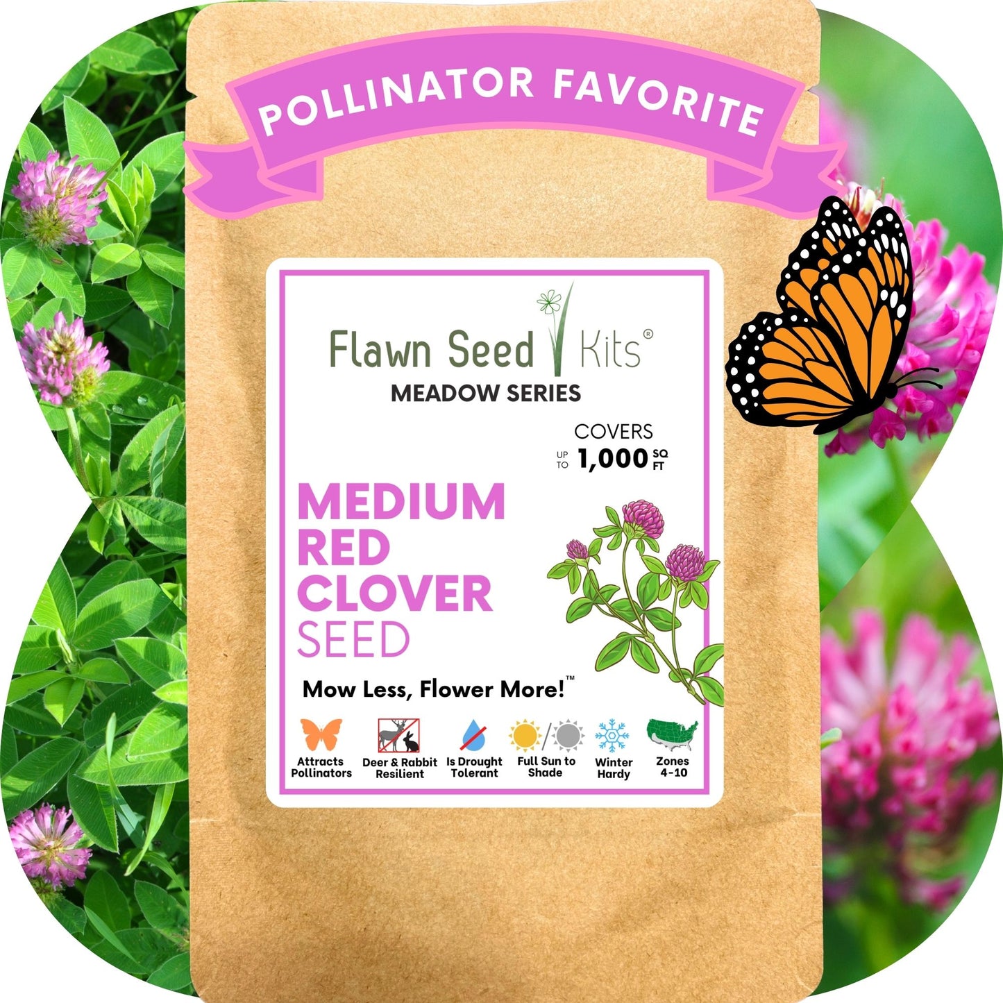 Medium Red Clover Seed