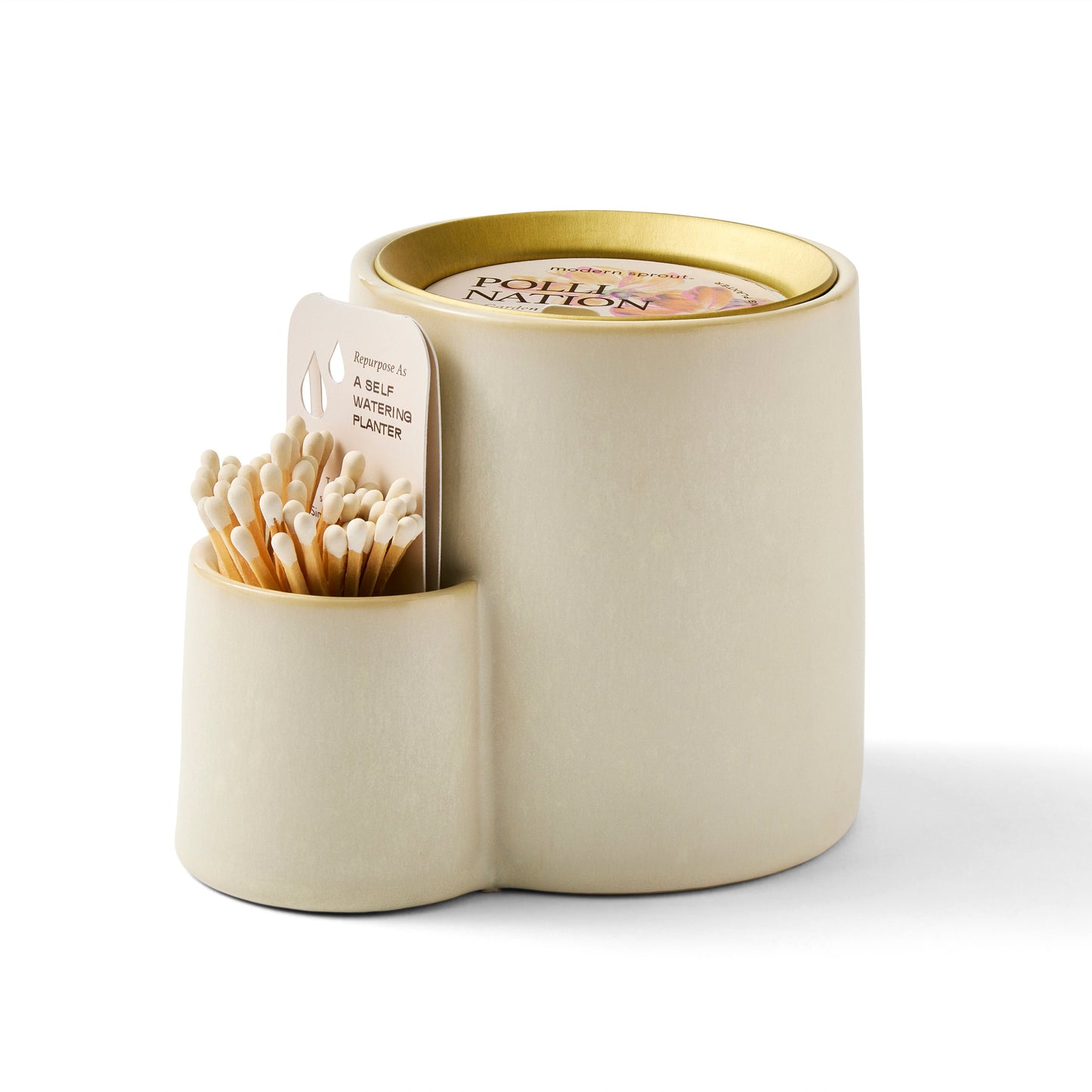 Ember Earth Candle + Planter