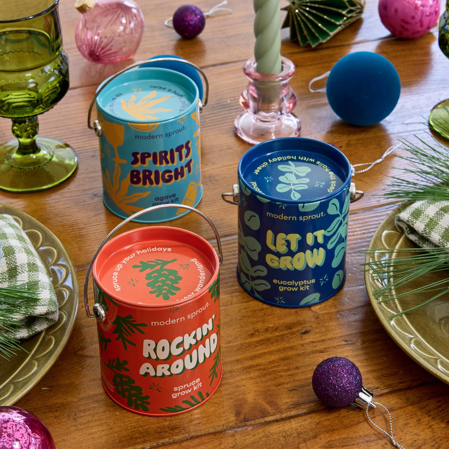 Holiday Complimentary Colors Grow Kits